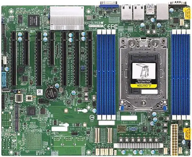 Main image of Supermicro MB MBDH12SSLNTB Socket SP3 AMD EPYC7002 Max2TB DDR4 PCIE ATX - Bulk packaging - - OEM