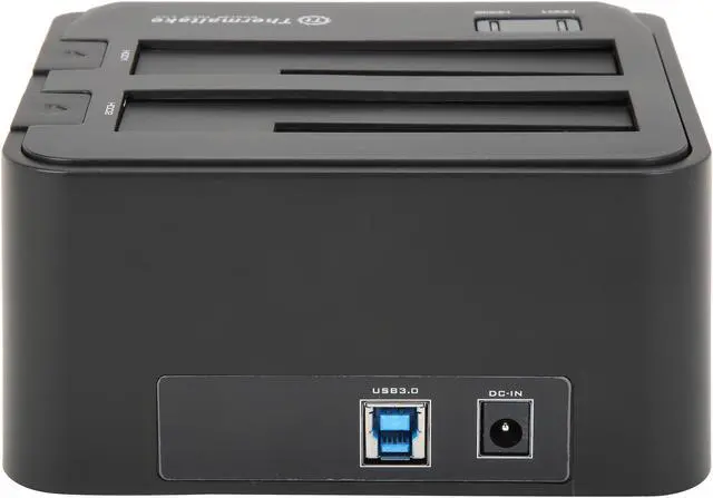 Alt view image 5 of 7 - Thermaltake BlacX Duet 2.5"/3.5" SATA I/II/III USB 3.0 External Hard Drive Enclosure Docking Station ST0014U-D