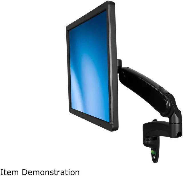 Alt view image 6 of 7 - StarTech.com ARMPIVWALL Wall Mount Monitor Arm - Full Motion Articulating - Adjustable - Supports Monitors 12" to 34" - VESA Monitor Wall Mount - Black (ARMPIVWALL)