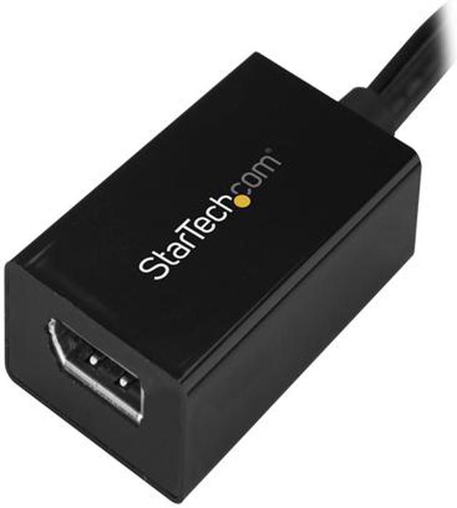 Alt view image 2 of 4 - StarTech DVI2DP2 DVI to DisplayPort Adapter - with USB Power - 1920 x 1200 - DVI to DisplayPort Converter - Video Adapter - DVI-D to DP