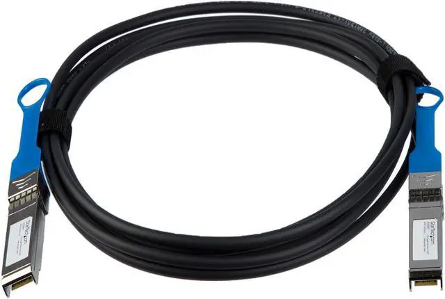 Alt view image 2 of 2 - StarTech J9283BST Twinaxial Network Cable 1.25 GB/s 10ft SFP+ Network - Black