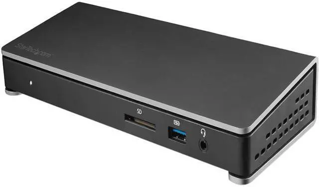 Main image of StarTech.com TB3DOCK2DPPD Thunderbolt 3 Dock - 85W Power Delivery - Dual 4K Monitor Docking Station with USB Type C & DisplayPort (TB3DOCK2DPPD)