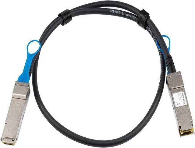 Alt view image 2 of 2 - StarTech 3.3 ft QSFP+ Direct Attach Cable QSFP40GPC1M