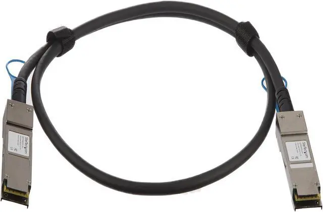 Alt view image 2 of 2 - StarTech Cisco QSFP-H40G-CU1M Compatible QSFP+ Direct Attach Cable 1m/3.3ft