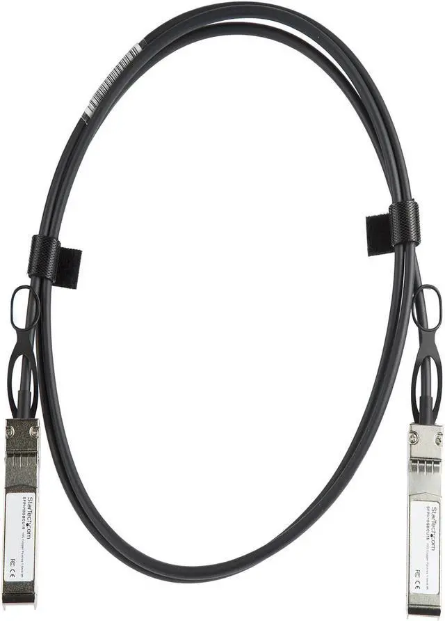 Alt view image 2 of 2 - StarTech.com SFPH10GBCU15 Cisco SFP-H10GB-CU1-5M Compatible - SFP+ Direct Attach Cable - 1.5 m (4.9 ft) - 10 GbE