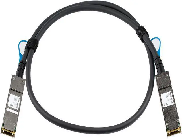 Alt view image 2 of 2 - StarTech.com JG326AST HP JG326A Compatible - QSFP+ Direct Attach Cable - 1 m (3.3 ft) - 40 GbE