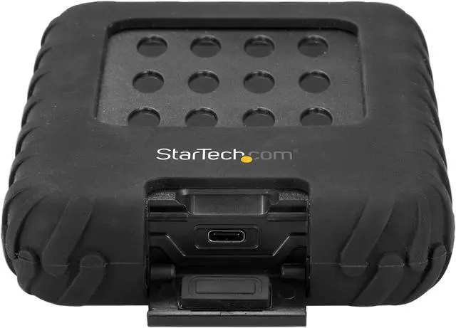 Alt view image 2 of 4 - StarTech S251BRU31C3 USB 3.1 External Hard Drive Enclosure - Rugged - for 2.5” SATA Hard Drive Enclosure - HDD / SSD Enclosure - USB 3.1 Enclosure