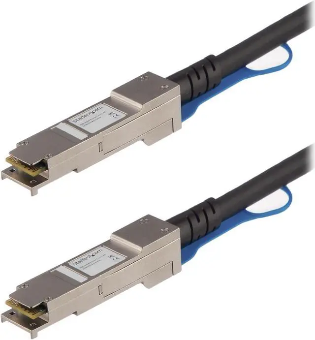 Main image of StarTech.com EXQSFP4050CM Juniper EX-QSFP-40GE-DAC50CM Compatible - QSFP+ Direct Attach Cable - 0.5 m (1.6 ft) - 40 GbE