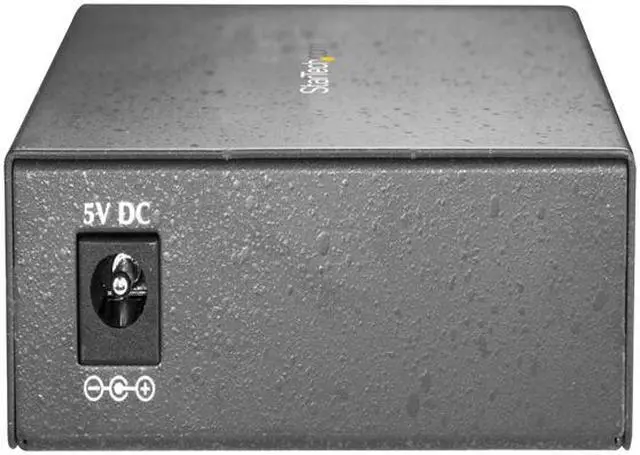 Alt view image 4 of 5 - StarTech.com Single Mode SC Fiber Ethernet Media Converter - 1000BASE-LX Gigabit Fiber Optic to Copper Bridge - 10/100/1000 Network 10km