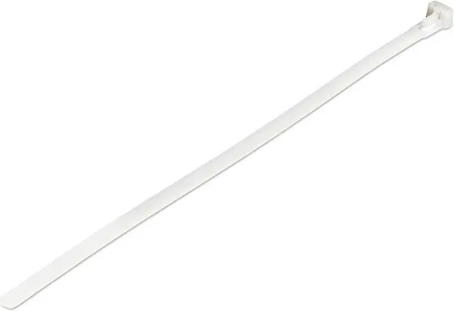 Main image of StarTech 10" Reusable Resealable Adjustable Network Cable Ties100pk White