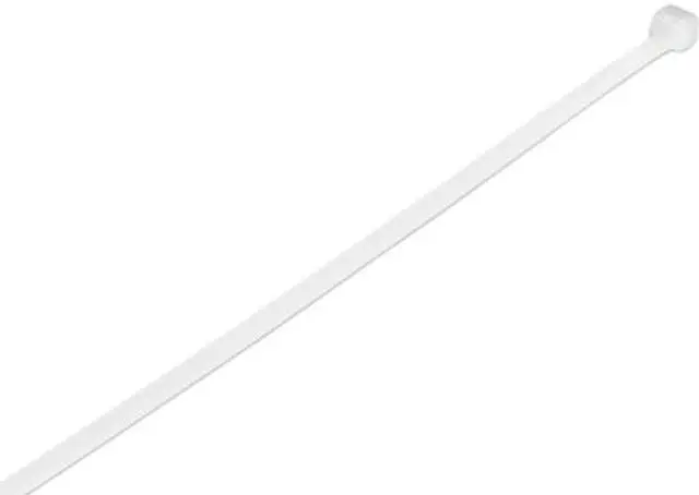 Main image of StarTech 100 Pack 10" White Extra Large Nylon/Plastic Adjustable Cable Ties