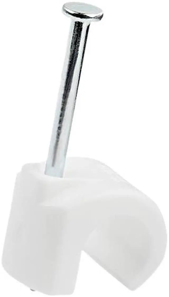 Main image of 100 CABLE CLIPS W/ NAIL/CLAMPS/TACKS - L