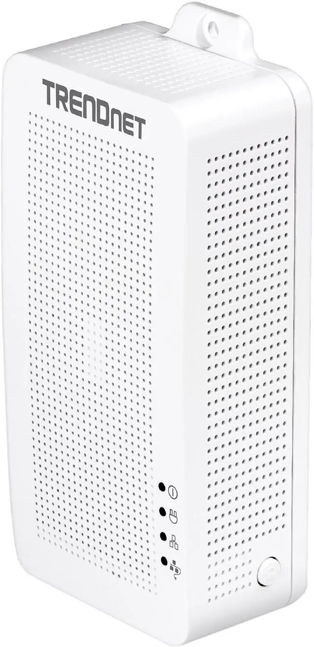 Alt view image 2 of 6 - TRENDnet Powerline 200 AV PoE+ Adapter