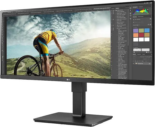 Alt view image 5 of 8 - LG 34BN670-B 34" 2560x1080 21:9 HDMI Display Port IPS Display Monitor