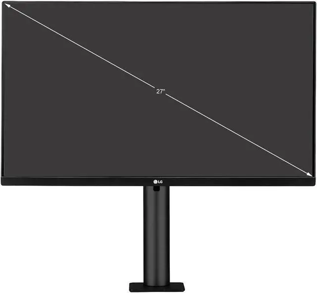Alt view image 2 of 10 - LG Ergo 27BN88Q-B - LED monitor - 27" - 2560 x 1440 QHD - IPS - 350 cd/m2 - 1000:1 - HDR10 - 5 ms - 2xHDMI, DisplayPort, USB-C - Speakers - Black Texture