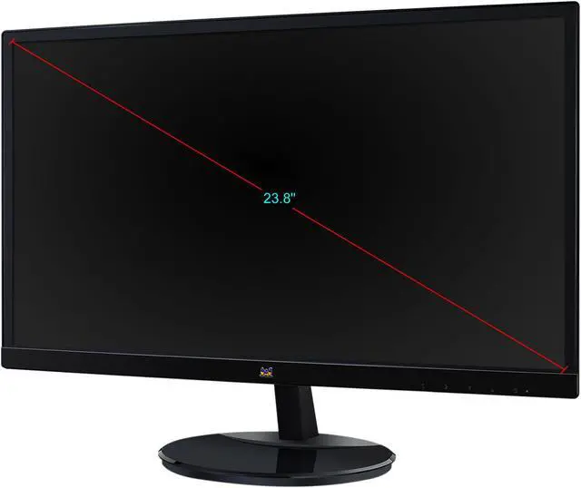 Alt view image 8 of 11 - ViewSonic VA2459-SMH 24 Inch IPS 1080p Frameless LED Monitor with HDMI and VGA Inputs