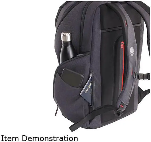Alt view image 6 of 10 - MOBILE EDGE AWA51BPE17 Alienware Backpack