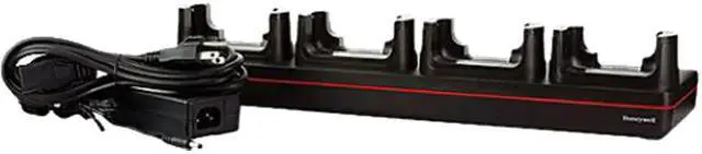 Main image of HONEYWELL ACCESSORY CT40 BOOTED CHARGER 4 BAY CHARGER KIT INCLUDES 4 BAY CHARGER POWER SUPPLY US POWER CORD FOR RECHARGING UP TO 4 COMPUTERS WITH PROTECTIVE BOOT CT40PB00 OR CT40PBXP ATTA