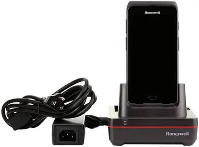 Main image of HONEYWELL ACCESSORY CT40 BOOTED ETHERNET BASE KIT ETHERNET HOMEBASE POWER SUPPLY US POWER CORD FOR RECHARDING COMPUTER WITH PROTECTIVE BOOT CTRPPBPP OR CT40PBXP ATTACHED BATTERY AND ETHER