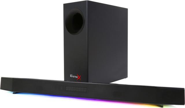 Gaming Soundbar Multi-channel Bluetooth (Black) Wireless Katana Sound BlasterX