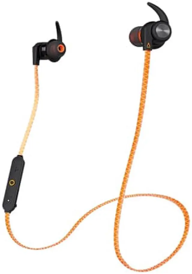 Alt view image 2 of 2 - Creative Outlier Sports Wireless Sweatproof In-Ears (Orange)