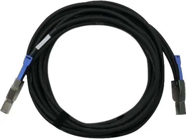Main image of QNAP Cable CAB-SAS30M-8644 3.0m Mini SAS 12G Cable SFF-8644 ES/EJ Series
