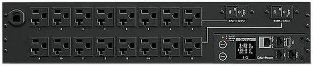 Alt view image 2 of 3 - CYBERPOWER PDU31003 Monitored PDU 30A SNMP L5 30P