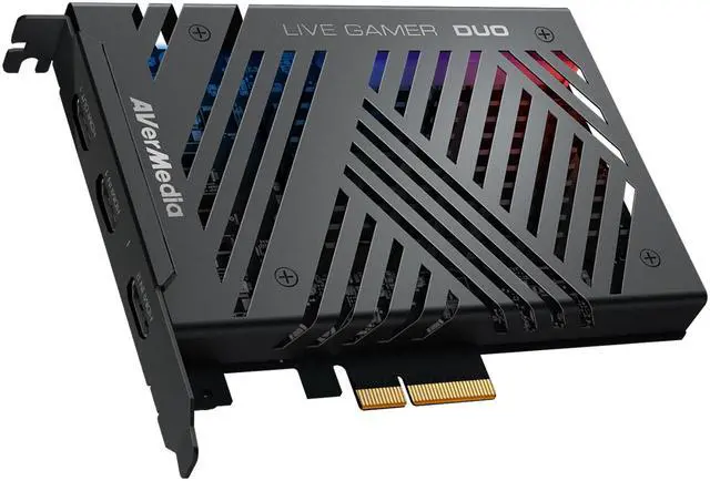 Alt view image 2 of 5 - AVerMedia GC570D LIVE GAMER DUO Dual Full HD Video Capture Card