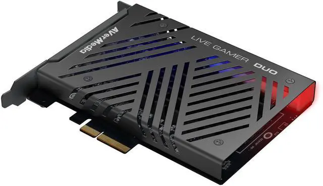 Alt view image 4 of 5 - AVerMedia GC570D LIVE GAMER DUO Dual Full HD Video Capture Card