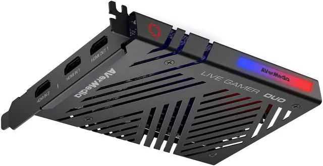 Alt view image 5 of 5 - AVerMedia GC570D LIVE GAMER DUO Dual Full HD Video Capture Card