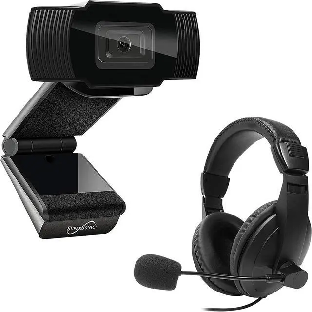 Main image of Supersonic SC942WCH Pro HD Video Webcam with Headset