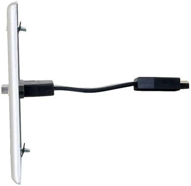 Alt view image 3 of 4 - SINGLE GANG WALL PLATE HDMI