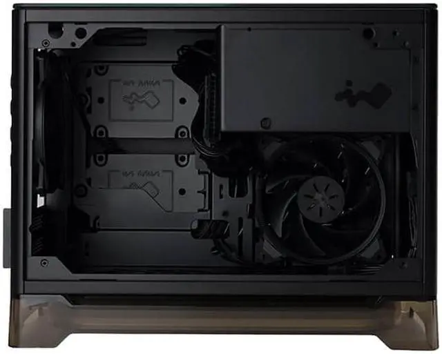 Alt view image 6 of 7 - In Win A1 PLUS BLACK Mini-ITX Tower with Integrated ARGB Lighting and 650W 80 PLUS Gold Power Supply, Black