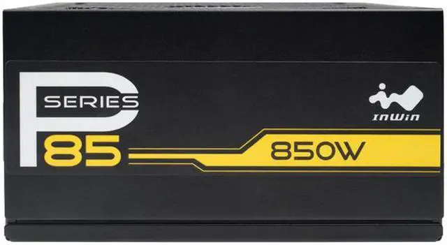 Alt view image 6 of 9 - InWin P Series P85 850W SECC ATX12V EPS12V APFC 80 PLUS Gold certified Full Modular Power Supply
