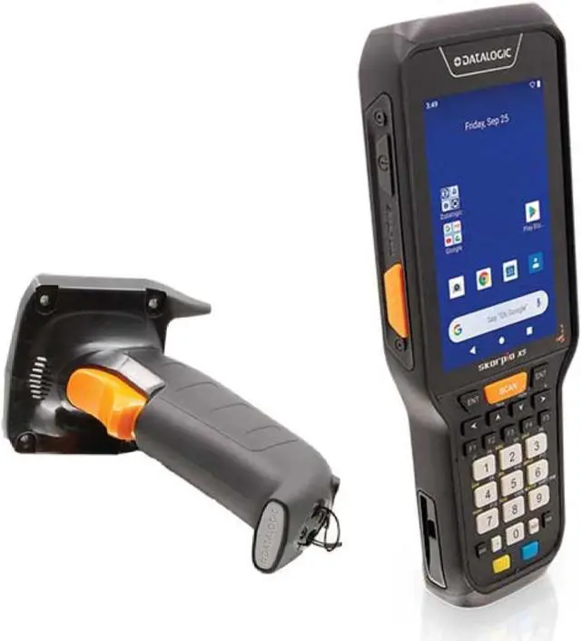 Main image of SKORPIO X5 HAND HELD 80211 ABGNAC 43 DISPLAY BT V5 4GB RAM64GB FLASH 28KEY NUMERIC 2D IMAGER SR W GREEN SPOT ANDROID 10