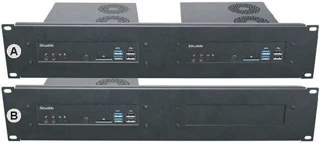 Main image of Shuttle SY PRM01 Shuttle 2U Rack Mount Front Plate
