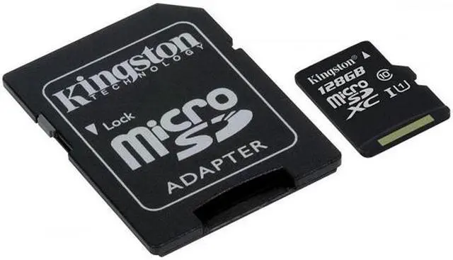 Alt view image 2 of 2 - Kingston Canvas Select 128GB microSDXC Memory (Flash Memory) SDCS/128GBCR