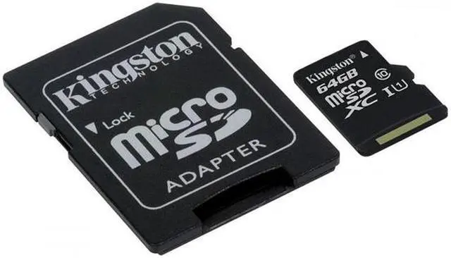 Alt view image 2 of 2 - Kingston Canvas Select 64GB microSDXC Memory (Flash Memory) SDCS/64GBCR