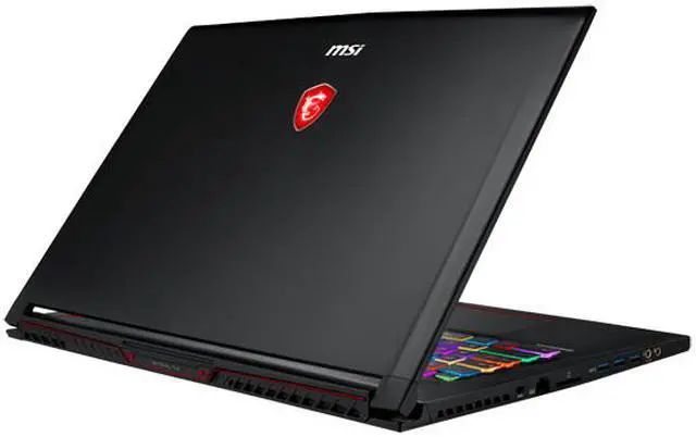 Alt view image 5 of 5 - MSI GS73 8RF-050CA Stealth 17.3" 120 Hz Intel Core i7 8th Gen 8750H (2.20 GHz) NVIDIA GeForce GTX 1070 16 GB Memory 256 GB NVMe SSD 2 TB HDD Windows 10 Pro 64-Bit Gaming Laptop
