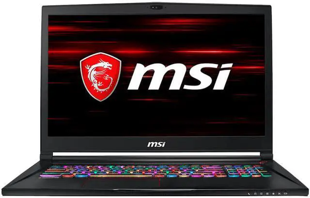 Main image of MSI GS73 8RF-050CA Stealth 17.3" 120 Hz Intel Core i7 8th Gen 8750H (2.20 GHz) NVIDIA GeForce GTX 1070 16 GB Memory 256 GB NVMe SSD 2 TB HDD Windows 10 Pro 64-Bit Gaming Laptop