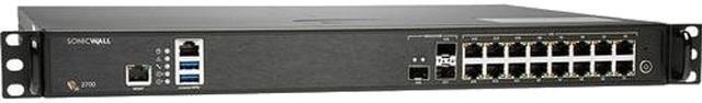Main image of SonicWall NSA 2700 Network Security/Firewall Appliance Model 02-SSC-7369