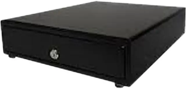 Main image of STAR MICRONICS MCD41413BKC35 CASH DRAWER BLACK 14WX13D PRINTER DRIVEN 3BILL5COIN FOR CANADA 2 MEDIA SLOTS CABLE INCLUDED