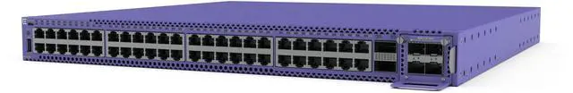 Alt view image 3 of 10 - Extreme Network 5520-48T: High-Performance 48-Port Switch with Advanced Routing, Modular Uplinks, and Enhanced Security