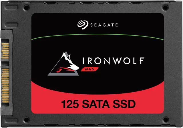 Alt view image 6 of 6 - Seagate IronWolf 125 SSD 2TB NAS Internal Solid State Drive - 2.5 Inch SATA 6Gb/s Speeds of up to 560 MB/s, 0.7 DWPD Endurance and 24x7 Performance for Creative Pro and SMB/SME (ZA2000NM1A002)