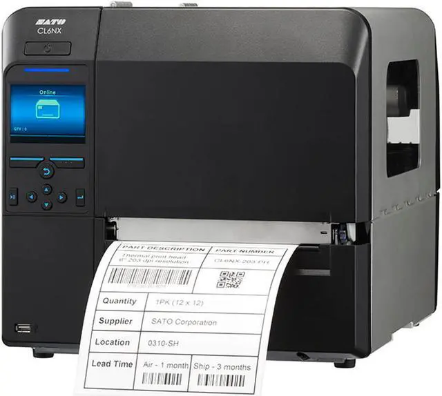 Main image of SATO CL6NX PLUS 305DPI 65 THERMAL TRANSFER PRINTER LANUSBSERBLUETOOTH