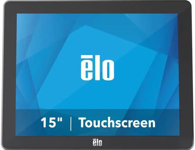 Main image of ELO ELOPOS SYSTEM 15INCH WIN 10 CELERON J4105 4GB RAM 128GBSSD PROJECTED CAPACITIVE 10TOUCH ZEROBEZEL ANTIGLARE BLACK NO STAND WALL MOUNT IO HUB