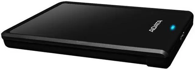 Alt view image 3 of 5 - A-DATA Hard Drive AHV620S-1TU3-CBK HV620S External Hard Drive 1TB USB3.1 Black