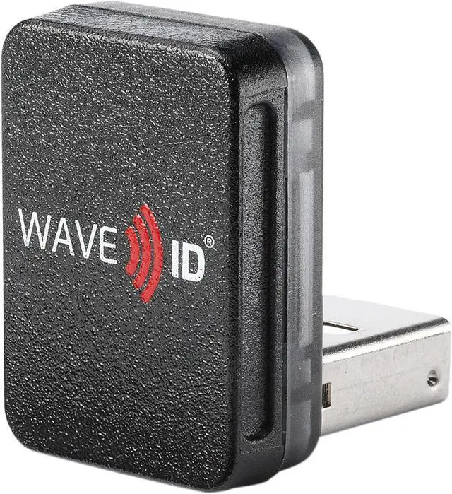 Main image of RFIDEAS PCPROX 82 SERIES AWID BLACK VERTICAL USB NANO READER V2