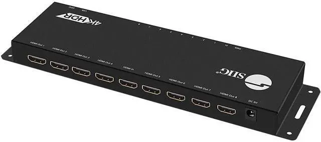 Main image of SIIG CE-H23D11-S1 1x8 HDMI 2.0 HDR Dstrbtn Amp
