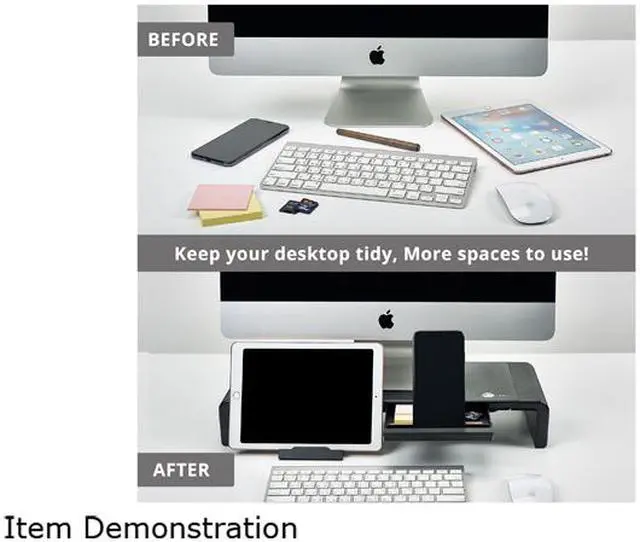 Alt view image 5 of 7 - STYLISH FOLDABLE MONITOR STAND